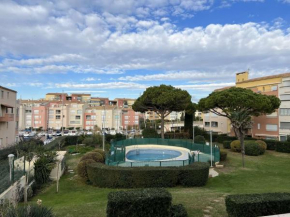 T2 cabine 6 pers avec piscine, proche plage, wifi - FR-1-702-18